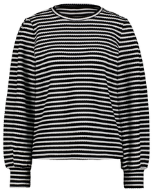 dames sweater Cherry zwart/wit zwart/wit - 1000029490 - HEMA