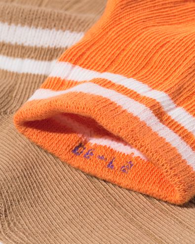 kinder enkelsokken sportief - 5 paar gebroken wit gebroken wit - 4311150OFFWHITE - HEMA
