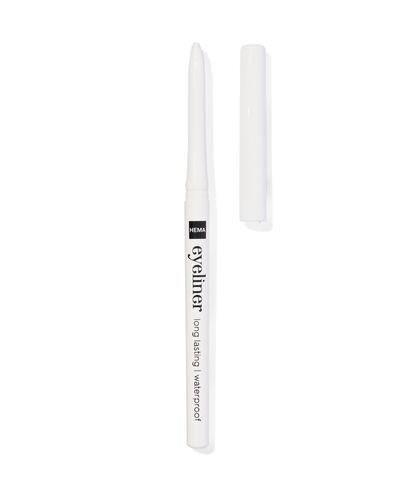 long lasting eyeliner waterproof 26 white - 11210226 - HEMA