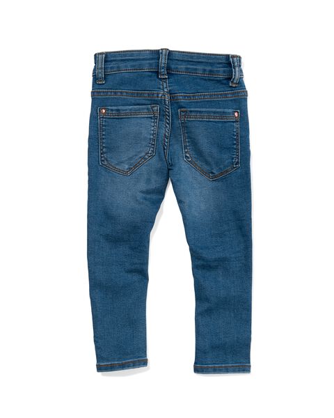 kinder jeans skinny fit middenblauw 128 - 30874851 - HEMA
