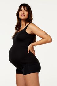 zwangerschapshemd zwart zwart - 1000009690 - HEMA