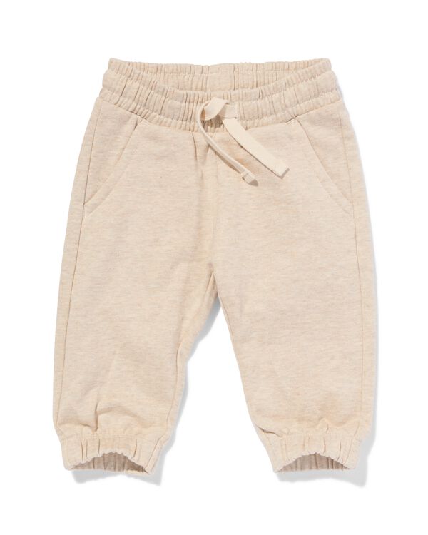 baby sweatbroek beige beige - 33128070BEIGE - HEMA