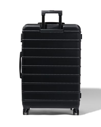 koffer ABS 51x28x76 zwart met TSA slot - 18630026 - HEMA