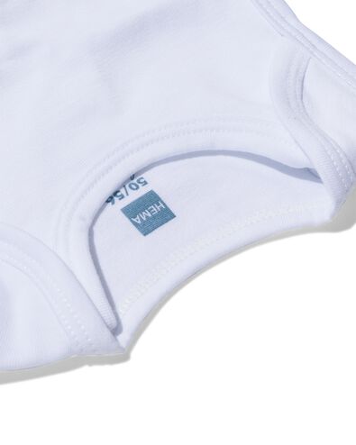 romper organic katoen stretch - 2 stuks wit wit - 1000005197 - HEMA romper organic katoen stretch - 2 stuks wit wit - 1000005197 - HEMA