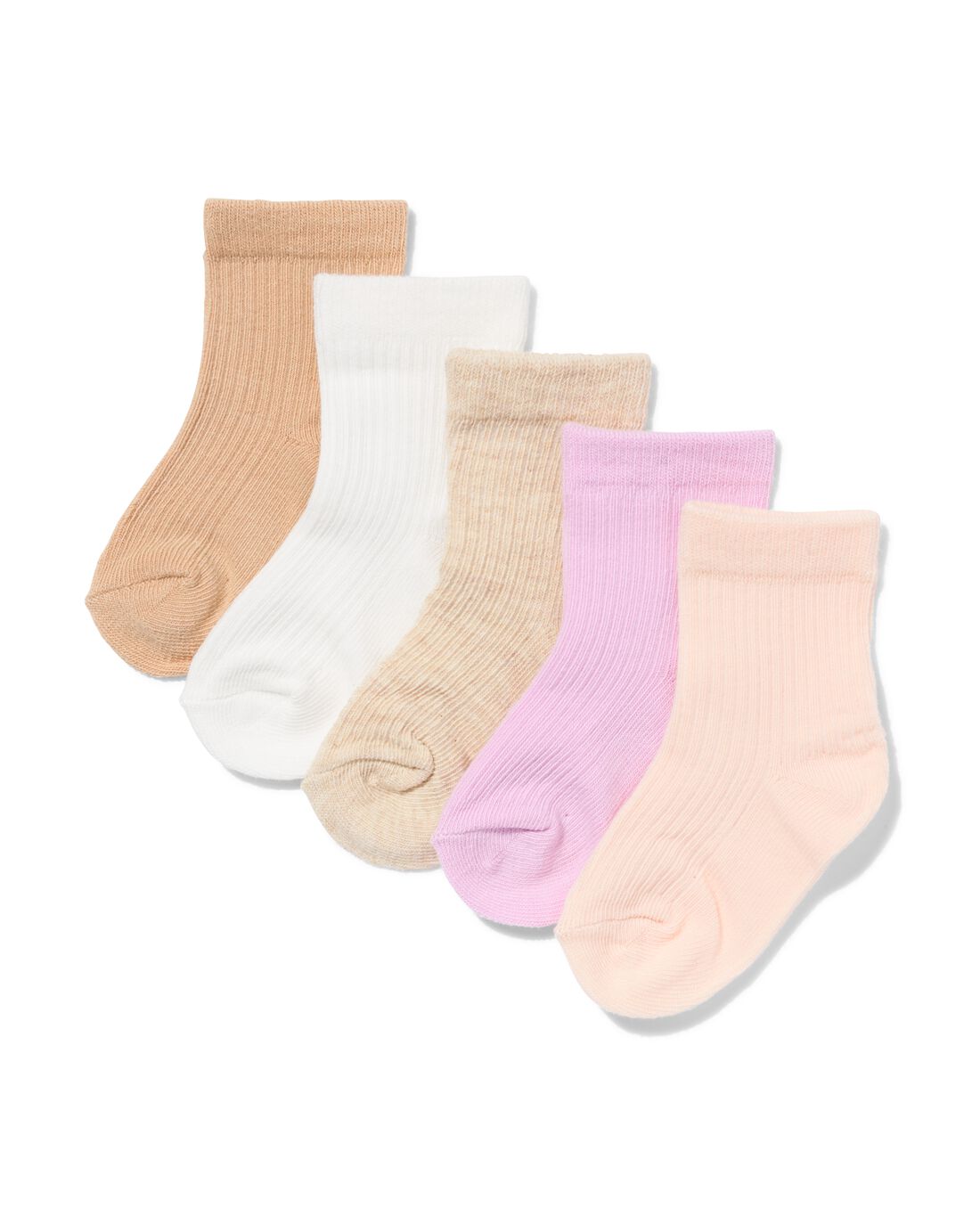 HEMA Roze Babysokken Set van 5