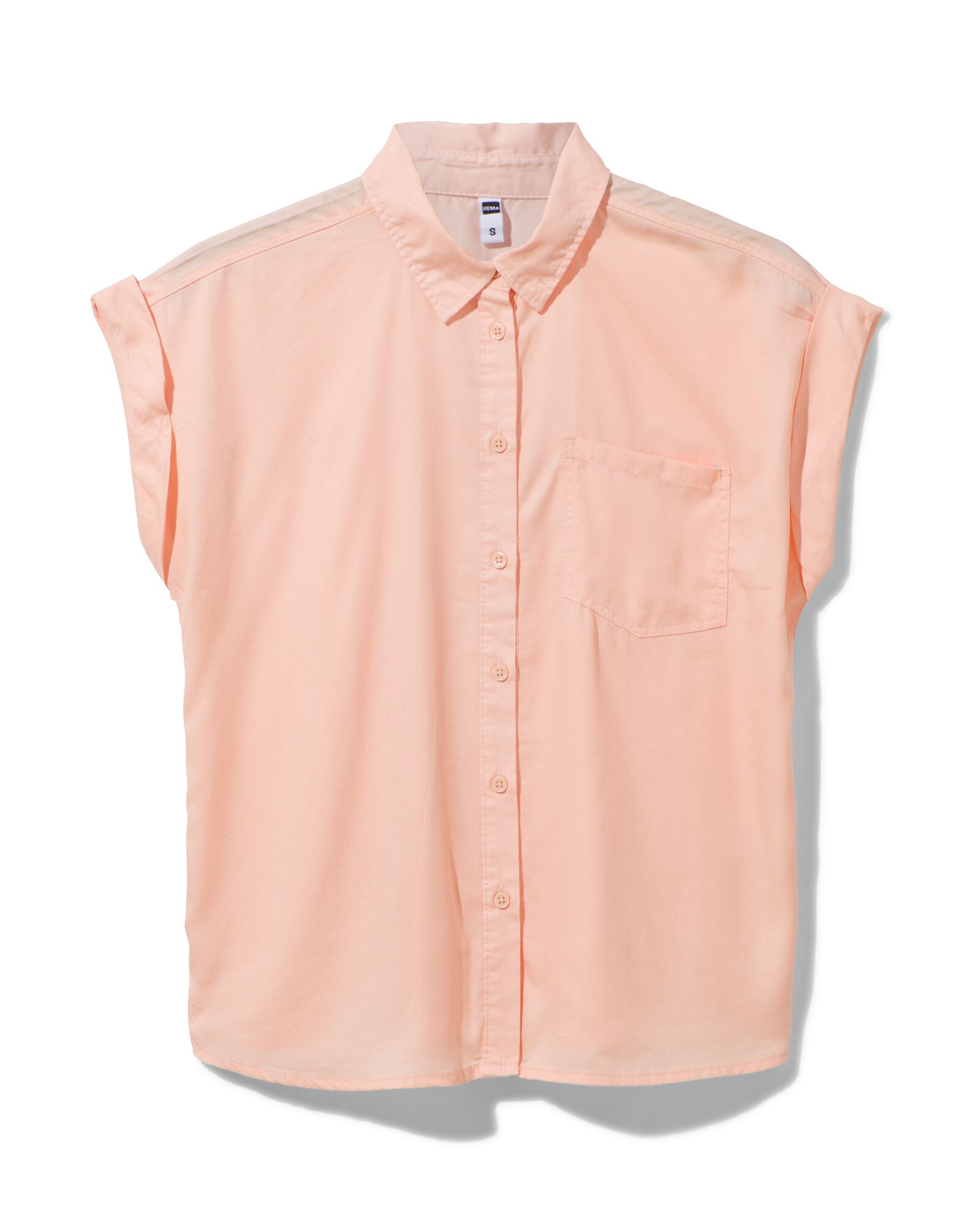 dames blouse Tina roze - 1000031151 - HEMA