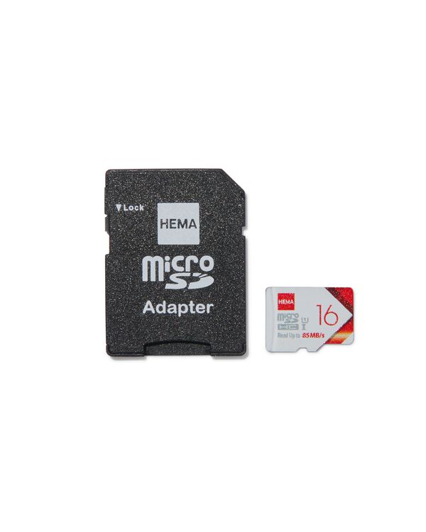 micro SD geheugenkaart 16GB - 39520010 - HEMA