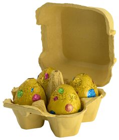 dino eieren met choco confetti - 10200046 - HEMA