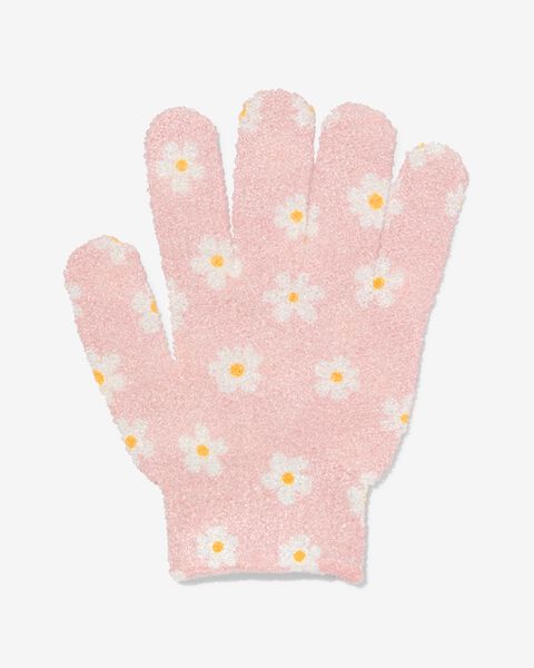 scrub handschoen met bloemen - 11800082 - HEMA
