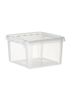 Opbergbox 28x28x17 Cologne Transparant (transparant)