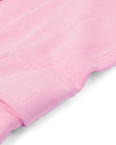 kinder sweatbroek met wijde pijpen roze 110/116 - 30839762 - HEMA
