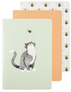 Schriften A5 Gelinieerd - 3 Stuks