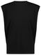 dames t-shirt Lea met glitters zwart M - 36272852 - HEMA