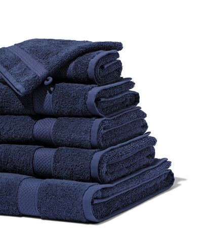 handdoek 60x110 zware kwaliteit nachtblauw nachtblauw handdoek 60 x 110 - 5250391 - HEMA