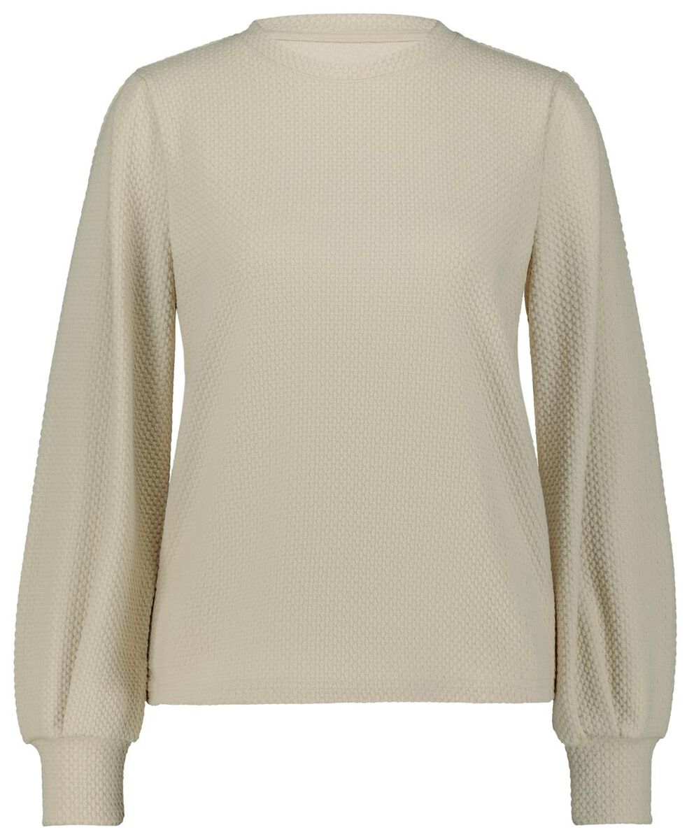 dames sweatshirt Cherry beige - 1000026121 - HEMA