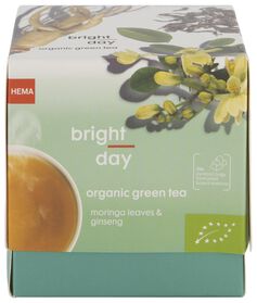 groene thee biologisch bright day - 15 stuks - 17190022 - HEMA