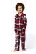 kinder pyjama flanel War Child rood - 1000025825 - HEMA