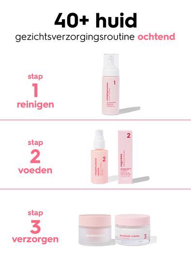 reinigingsmousse 40+ 150ml - 17870138 - HEMA