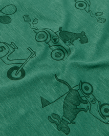 kinder t-shirt hond groen groen - 1000030826 - HEMA