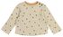 newborn t-shirt wafel beige - 1000022306 - HEMA