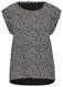 dames top recycled stippen zwart/wit - 1000024073 - HEMA