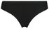 dames bikinibroekje - structuur zwart zwart - 1000022865 - HEMA