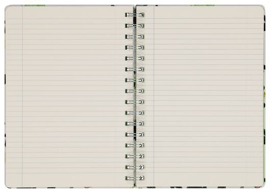 replica filter pint notitieboek A5 gelinieerd - panda - HEMA