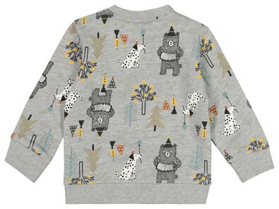 babysweater feest grijs - 1000021812 - HEMA