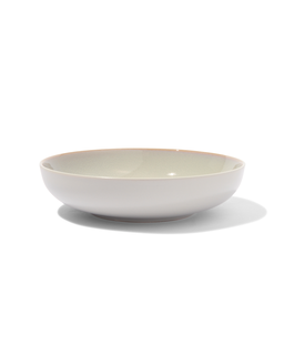 Diep Bord - 21 Cm - Helsinki - Reactief Glazuur - Lichtgrijs (Grey light)