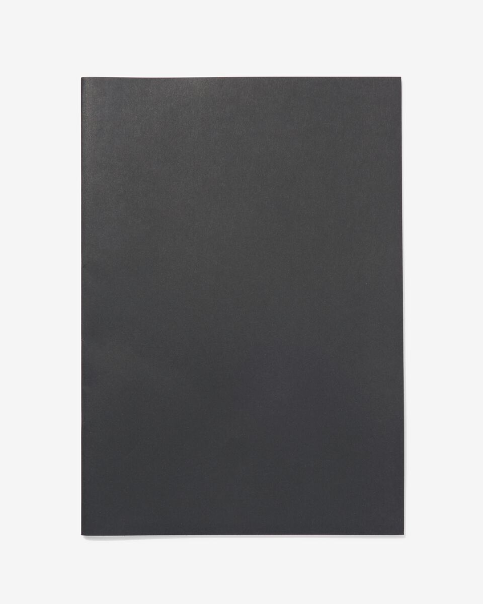 schriften gelinieerd zwart A4 - 5 stuks - 14522533 - HEMA