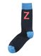 sokken maat 43-46 met letter Z - 60530052 - HEMA