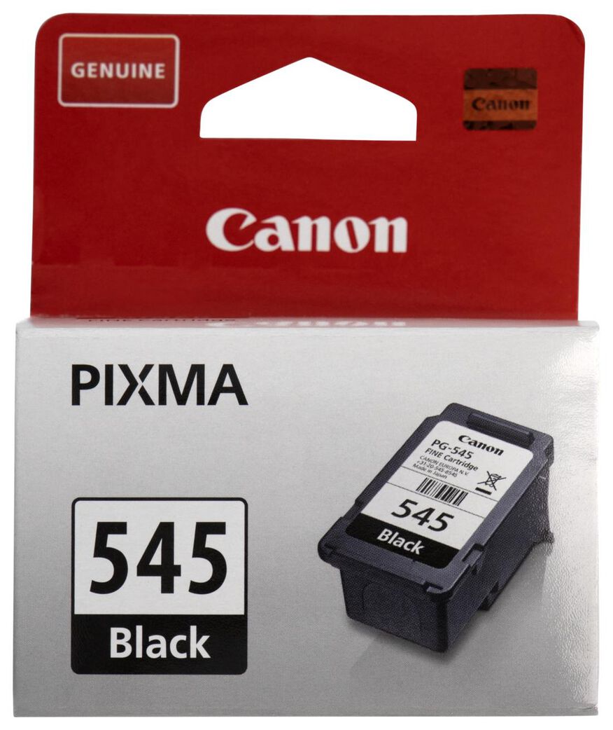cartridge Canon PG-545 zwart - 38300110 - HEMA