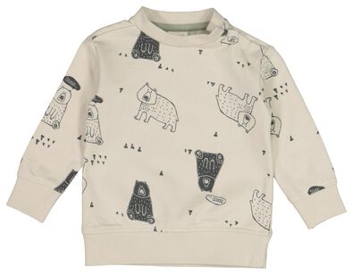 babysweater beren zand - 1000021397 - HEMA