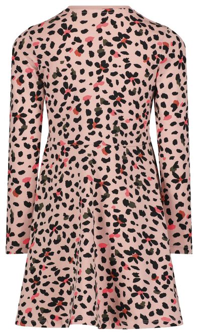 kinderjurk luipaardvlekken roze - 1000024707 - HEMA