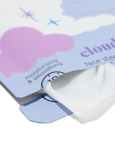 sheet gezichtsmasker wolken - 60640001 - HEMA
