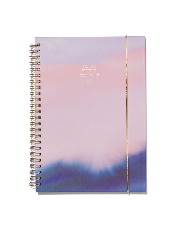 notitieboek spiraal A5 gelinieerd - 14190040 - HEMA
