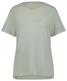 dames t-shirt Alara sunrays lichtgroen lichtgroen - 1000027674 - HEMA