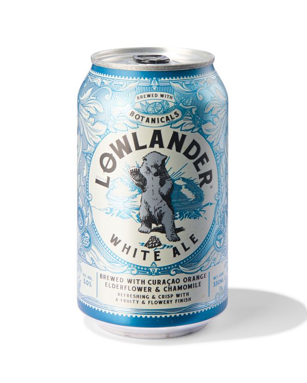 HEMA Lowlander White Ale 33cl aanbieding
