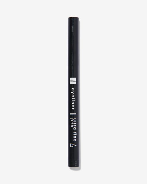 eyeliner ultra fine 86 black - 11210186 - HEMA