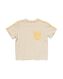 kinder t-shirt badstof  geel 86/92 - 30782681 - HEMA
