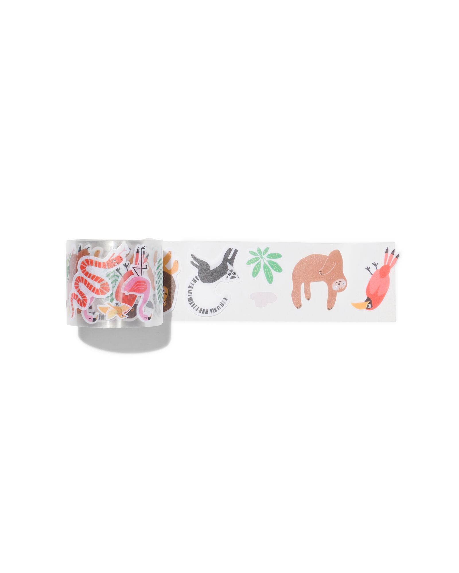 washi tape stickers dieren - 15900084 - HEMA