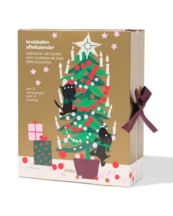Takkie en Siepie bruisballen aftelkalender - 11330050 - HEMA