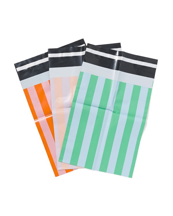 verzendzak 40x25cm strepen  - 14793292 - HEMA
