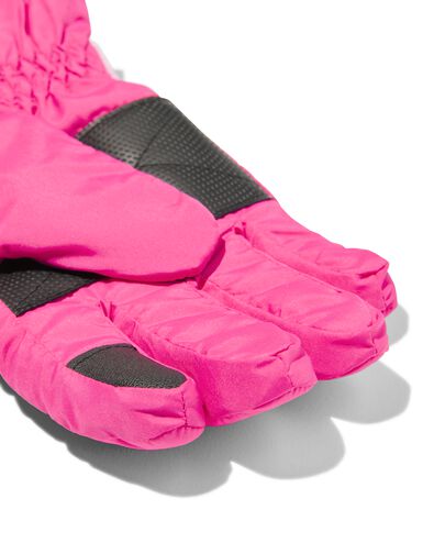 kinder handschoenen waterafstotend met touchscreen roze 158/164 - 16736235 - HEMA
