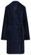 dames badjas fleece donkerblauw donkerblauw - 1000025095 - HEMA