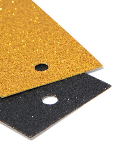 cadeaulabels met glitter - 12 stuks - 14700328 - HEMA