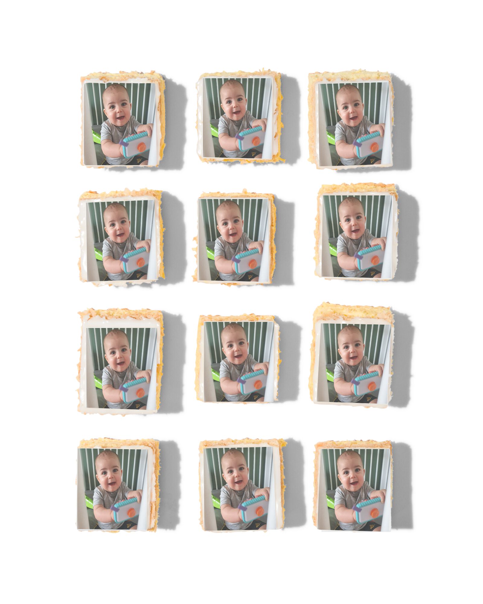 mini tompouce foto 12 stuks - 6311019 - HEMA