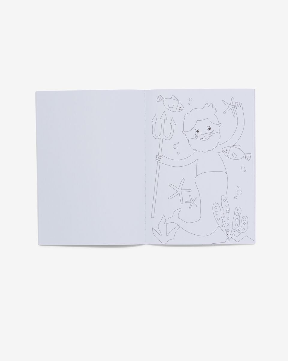 kleurboek A4 zeemeermin - 15910162 - HEMA