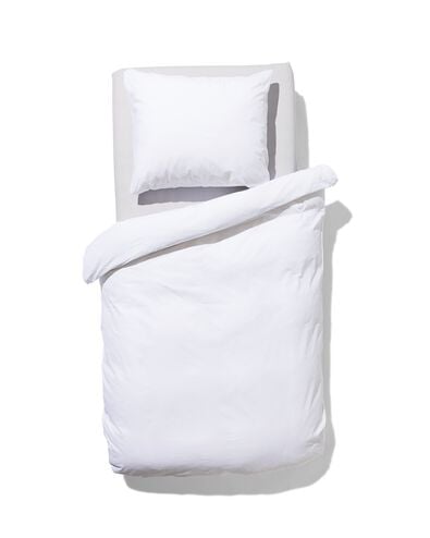 dekbedovertrek zacht katoen 140x200/220 wit - 5797022 - HEMA dekbedovertrek zacht katoen 140x200/220 wit - 5797022 - HEMA