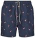 heren zwembroek donkerblauw donkerblauw - 1000018175 - HEMA